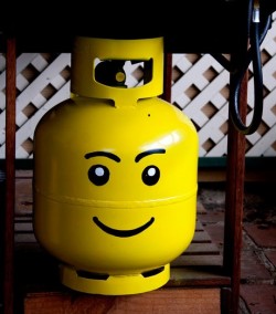 Lego gasfles 