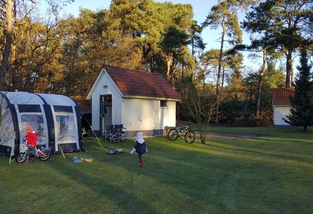Winterkamperen privé sanitair Nederland