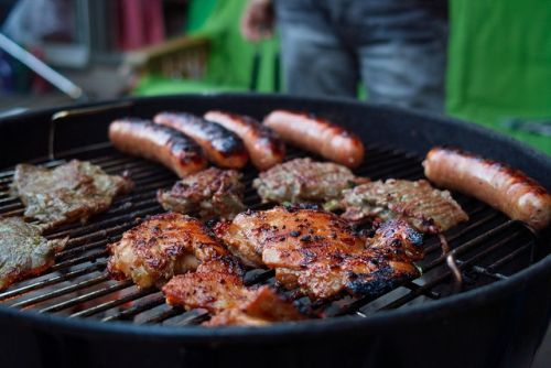 Vlees op de BBQ