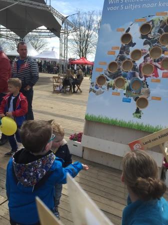 Ballen gooien Lentedagen