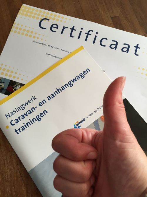 caravantraining certificaat
