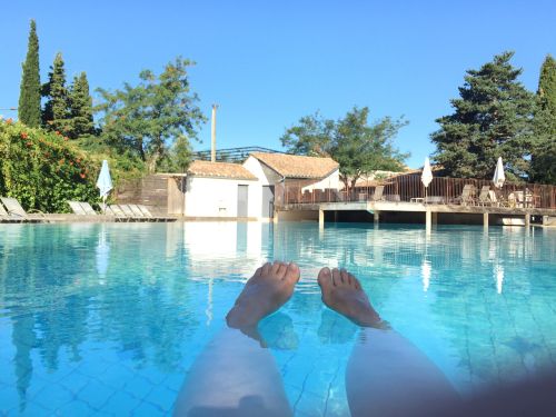 zwembad soleil vivarais yelloh ardeche