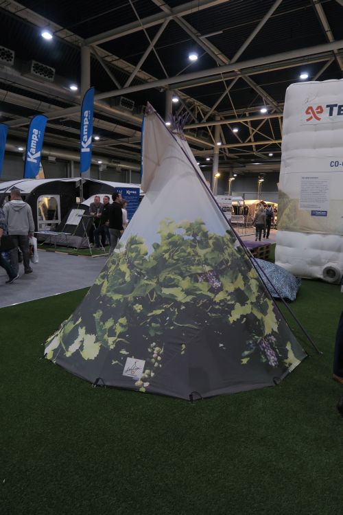 kampeer en caravan jaarbeurs 2015 Tipi Ten Cate