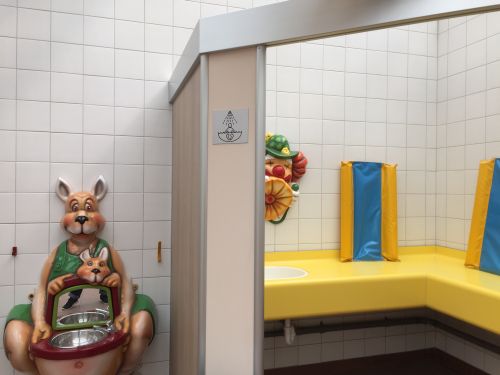Speciaal sanitair voor kinderen, altijd handig!