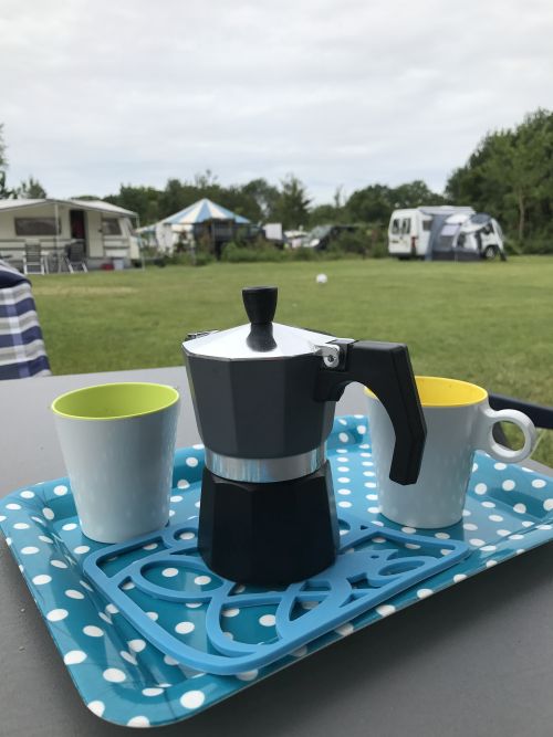 koffie kamperen