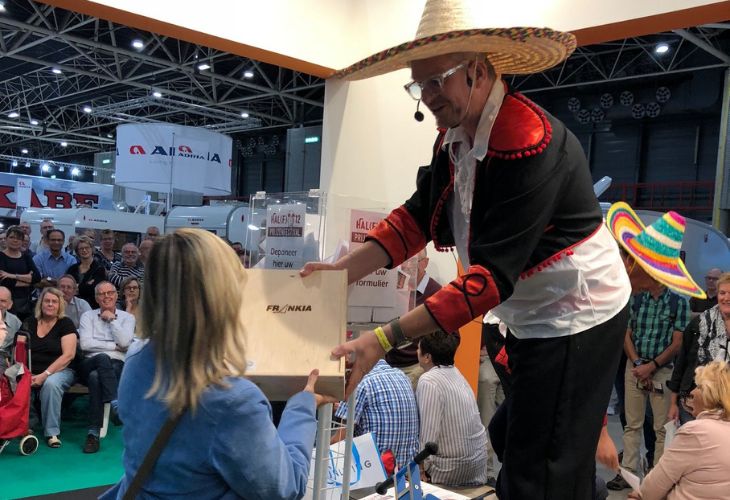 Kampeer en Caravan Jaarbeurs 2018 prijzen hal 12