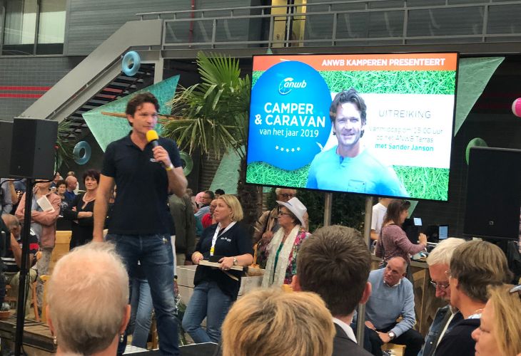 Kampeer en Caravan Jaarbeurs 2018 caravan van het jaar camper van het jaar