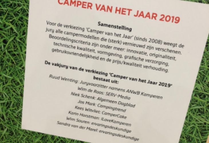 jury camper van het jaar