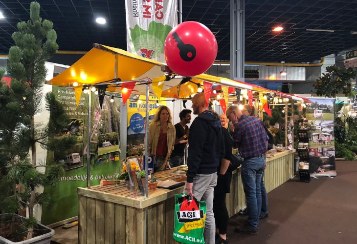 Kampeer en Caravan Jaarbeurs 2018 Camping zoeken