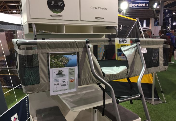hangbed caravan, los stapelbed voor caravan