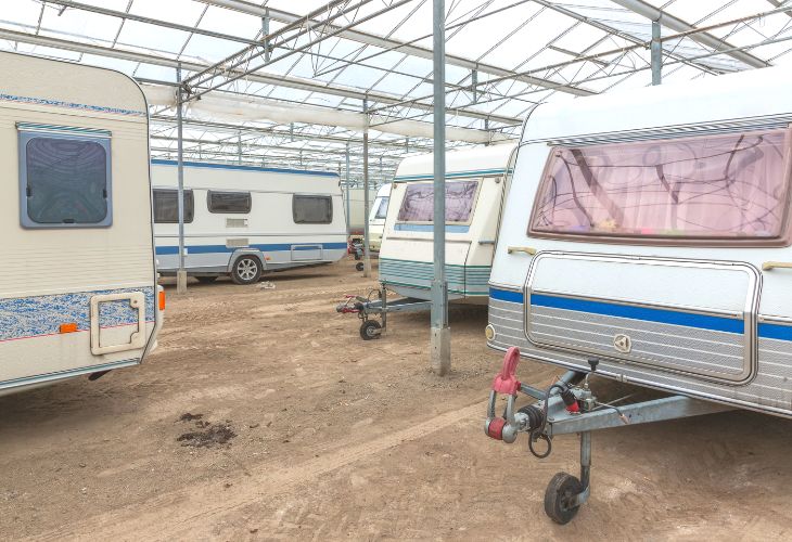 caravanstalling in frankrijk