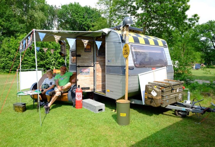 gepimpte caravans weekend 