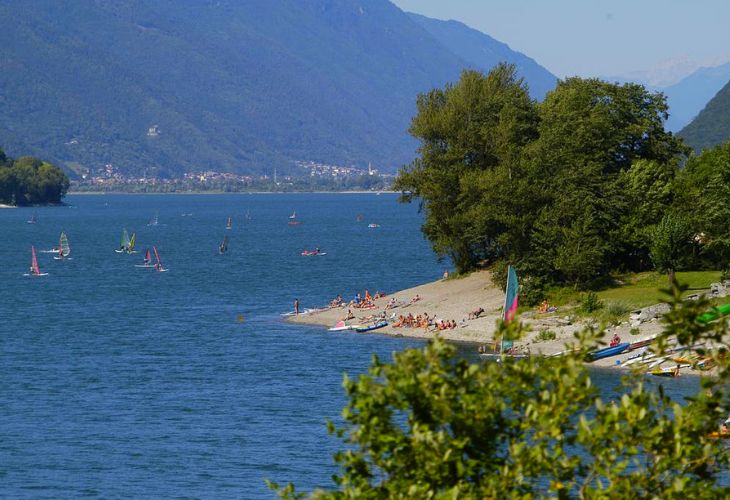 camping rio vantone idromeer