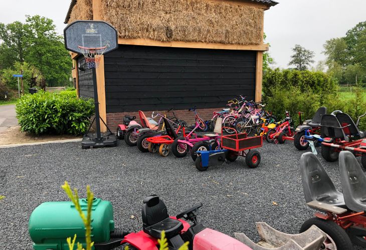 boerencamping met skelters