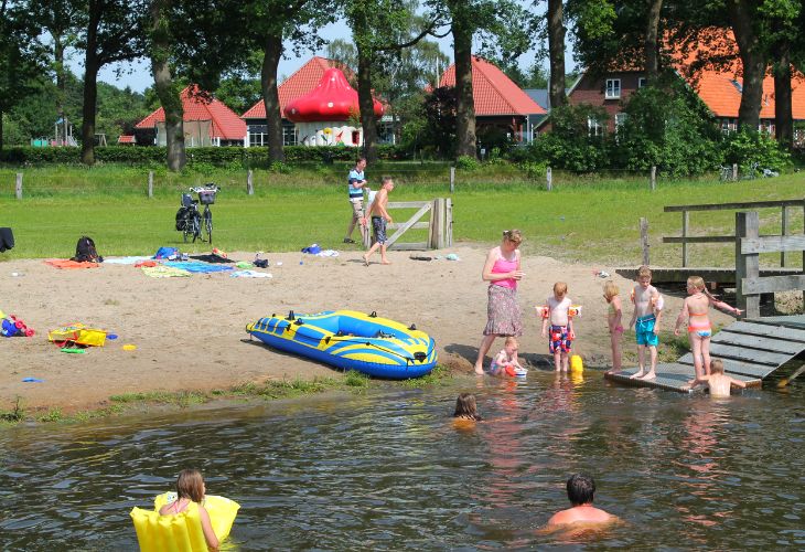 boerencamping aan rivier