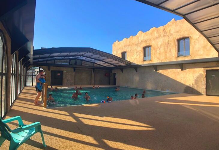 camping met verwarmd zwembad californie plage