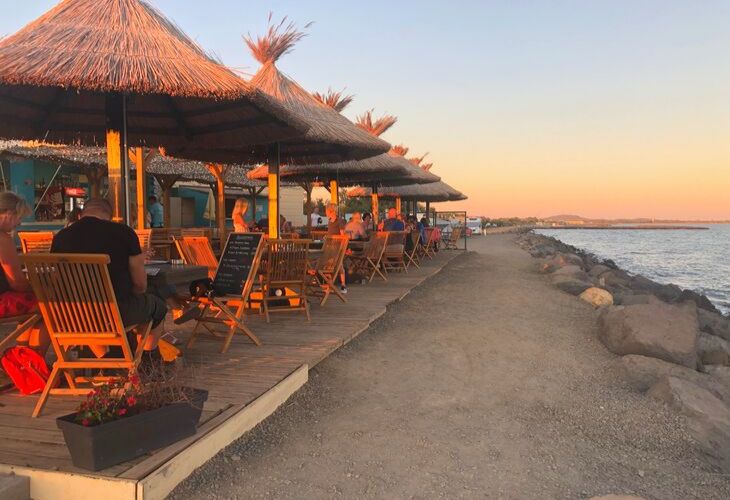 californie plage ervaring strandtent vias
