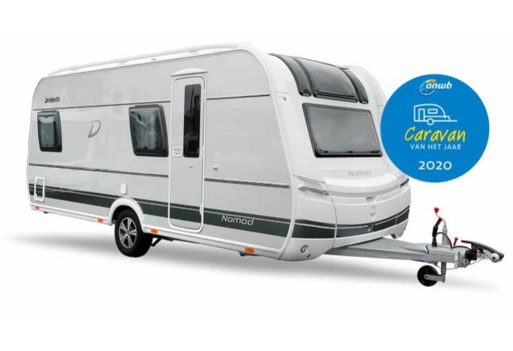 dethleffs nomad caravan van het jaar