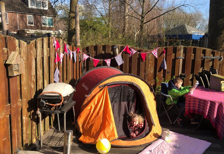 tuinkamperen kamperen in de tuin