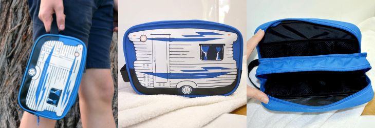 Van Go Blauwe Toilettas