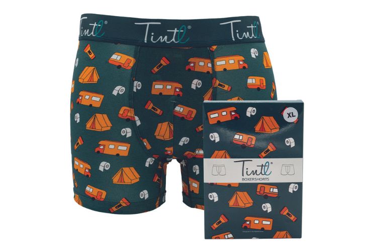 Kado kamperen mannen boxershort camping kamperen