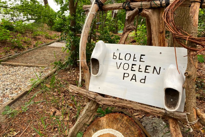 blote voetenpad costa kabrita