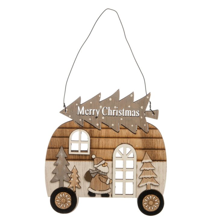 Kersthanger Caravan hout