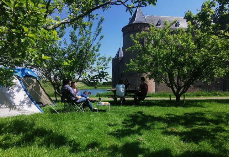 Kamperen muiderslot