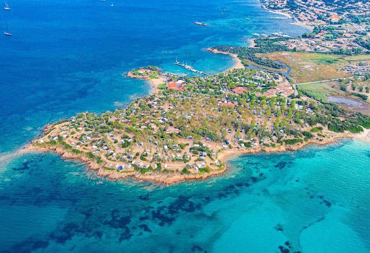 Camping van het jaar 2023, Centro Vancanze Isuledda, Cannigione Sardinië, Italië