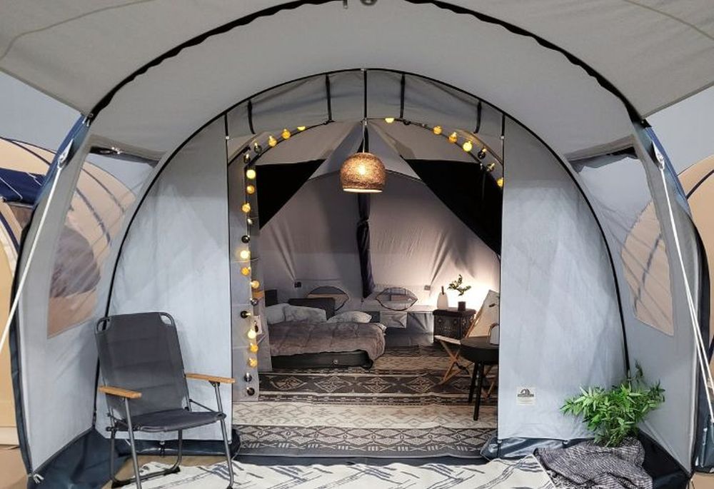 Kampeer Duurzaamheidsprijs 2022 Karsten Jeans tent