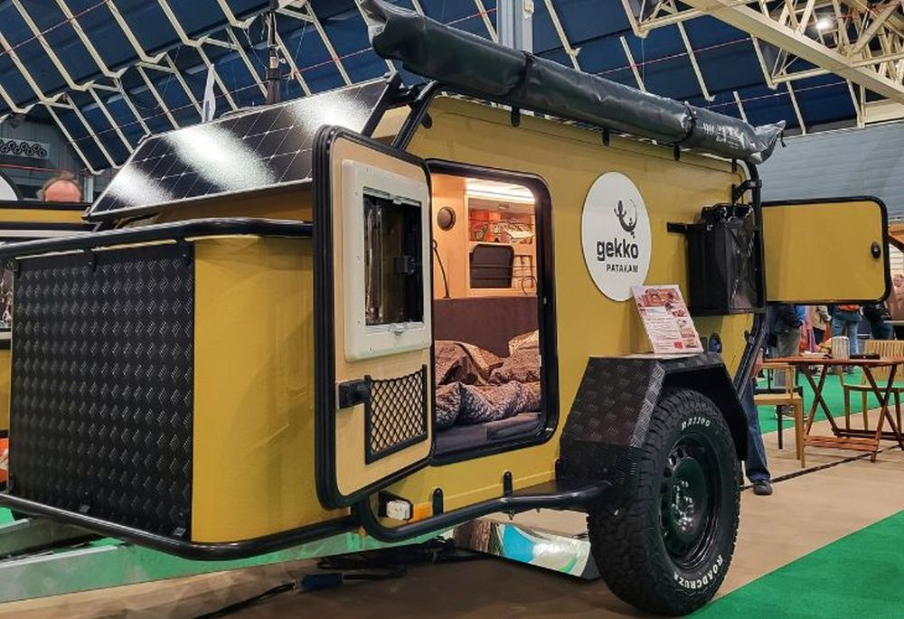 Kampeer en Caravan Jaarbeurs 2022 gekko caravan
