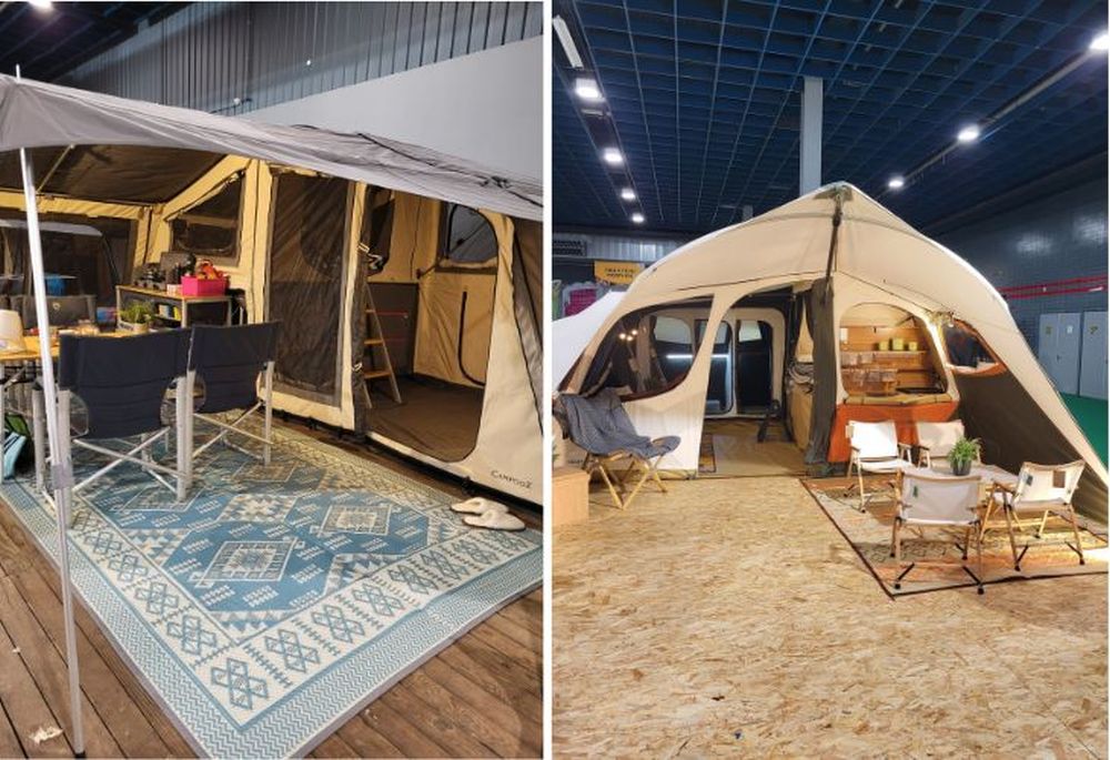 Kampeer en Caravan Jaarbeurs 2022 Vouwwagens