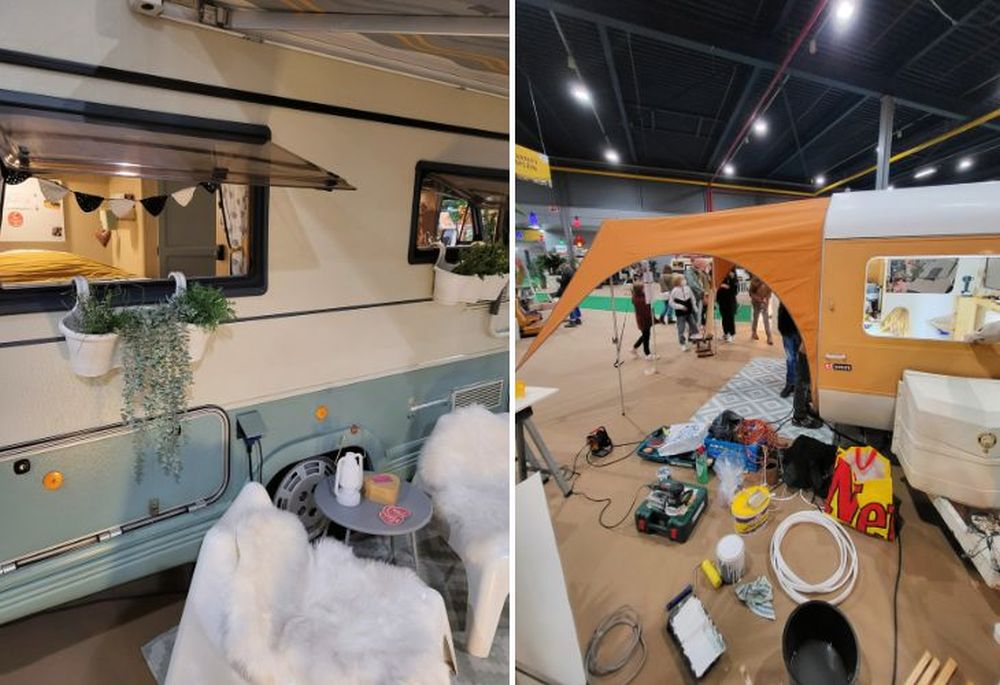 Kampeerbeurs Utrecht 2022 Caravanity Klusplein