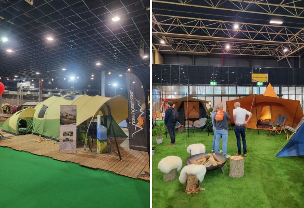 Kampeer en Caravan Jaarbeurs 2022 Vouwwagens en tenten de Waard