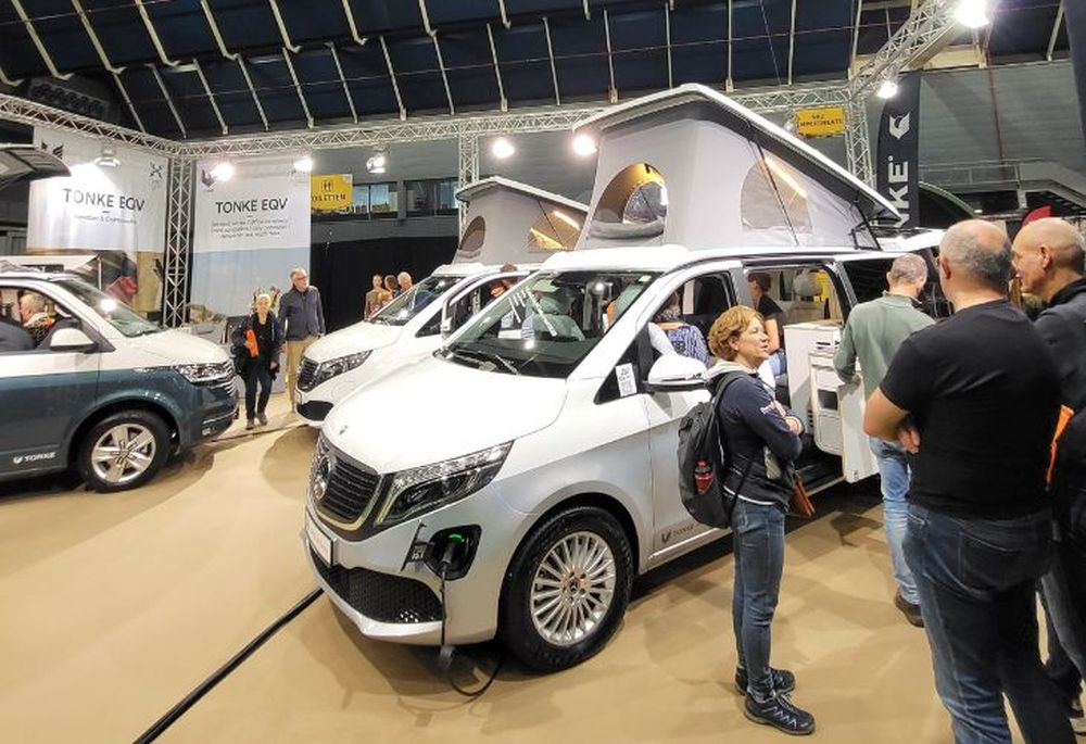 Kampeer en Caravan Jaarbeurs 2022 Tonke Elektrische Camperbus
