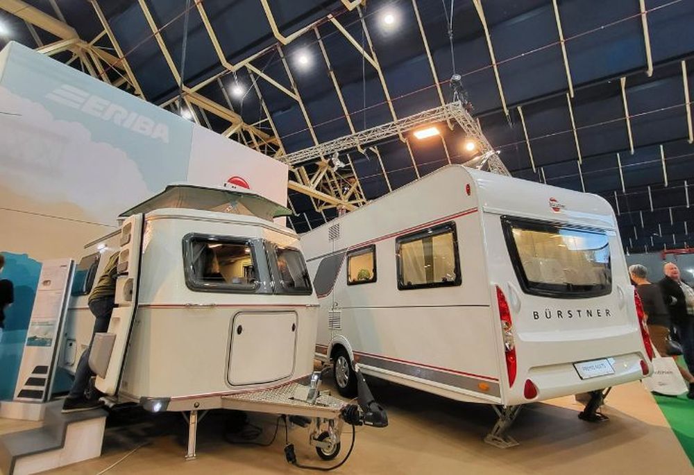 Kampeer en Caravan Jaarbeurs 2022 Caravans groot en klein