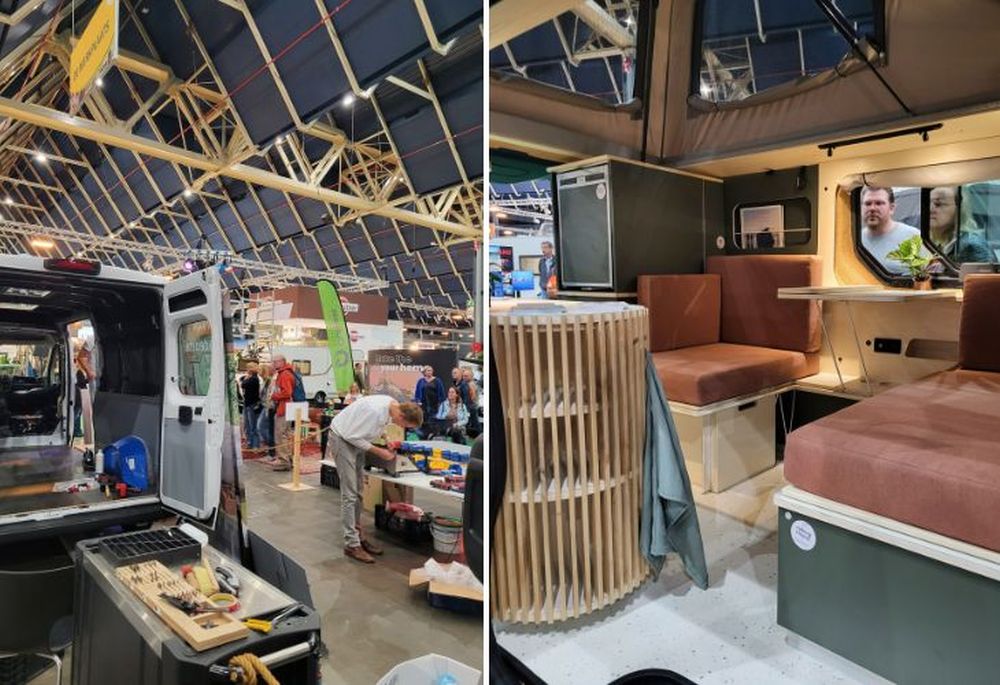 Kampeerbeurs 2022 Camperbusjes ombouwen