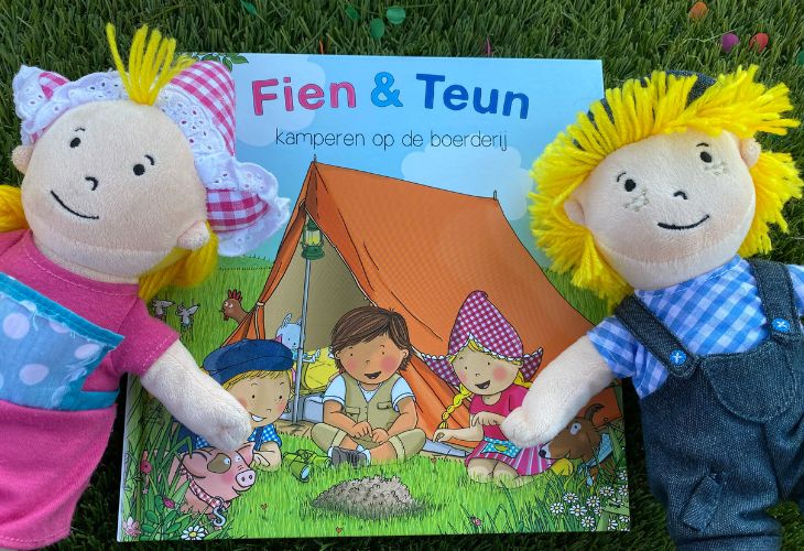 Kampeer cadeau Fien & Teun