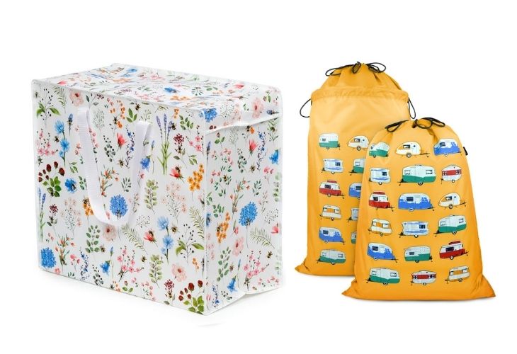 Opbergtas waszak camping cadeautje kampeerders
