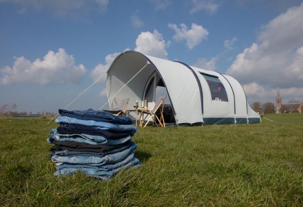Kampeertrends 2023 Blueline tent Karsten