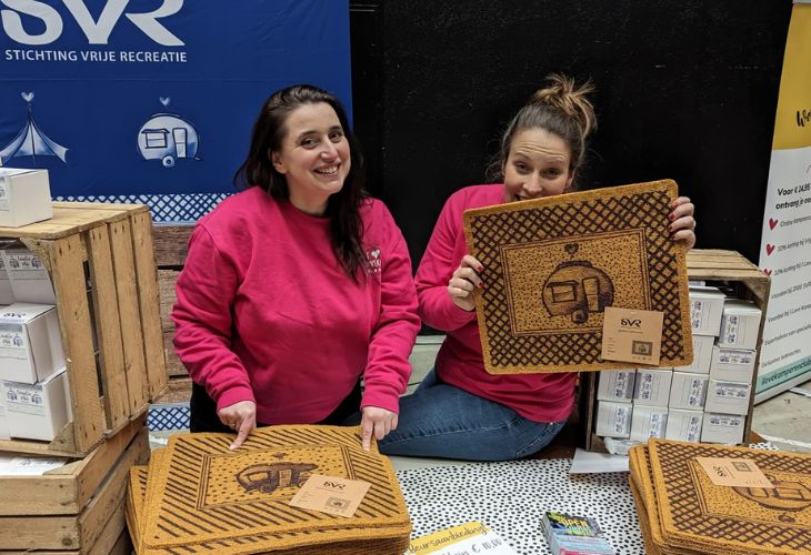 SVR vakantiebeurs 2023 I Love Kamperen Caravanmat