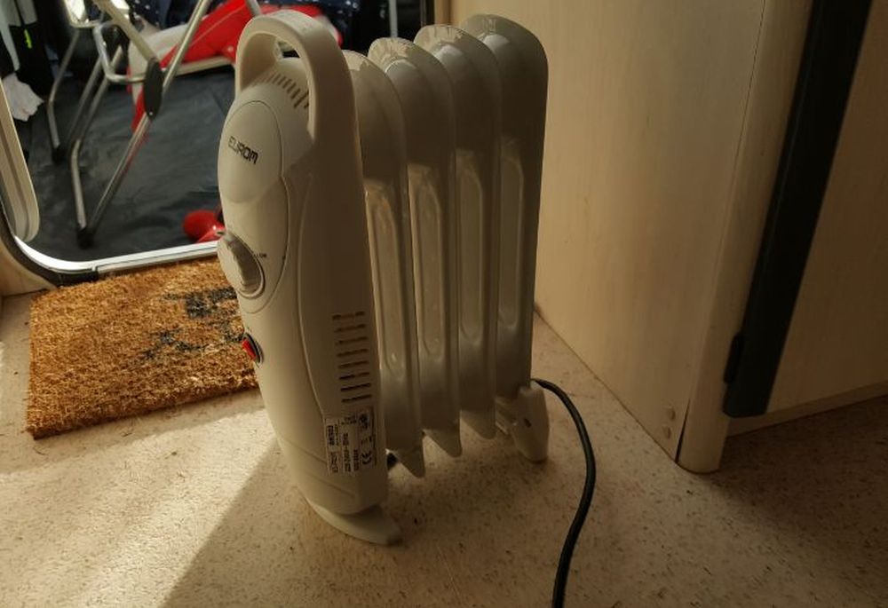 Oliegevulde radiator elektrische camping kachel Kampeer kachel