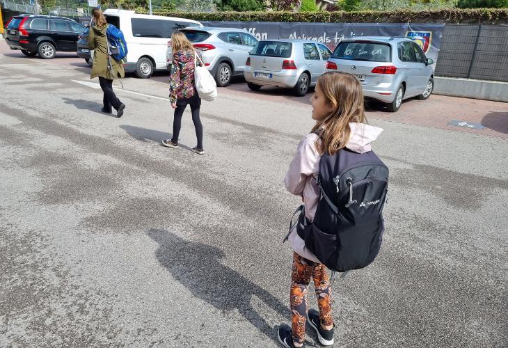 Torbole boodschappen doen camper camperreis camping gardameer