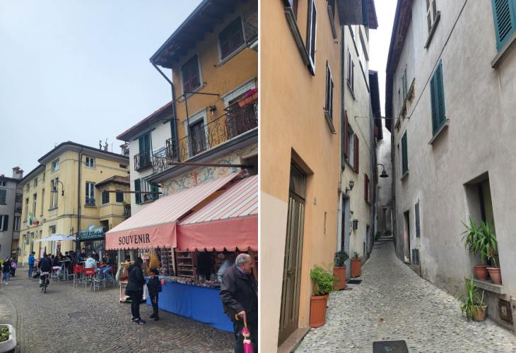 Monte Isola Iseo meer steile straatjes