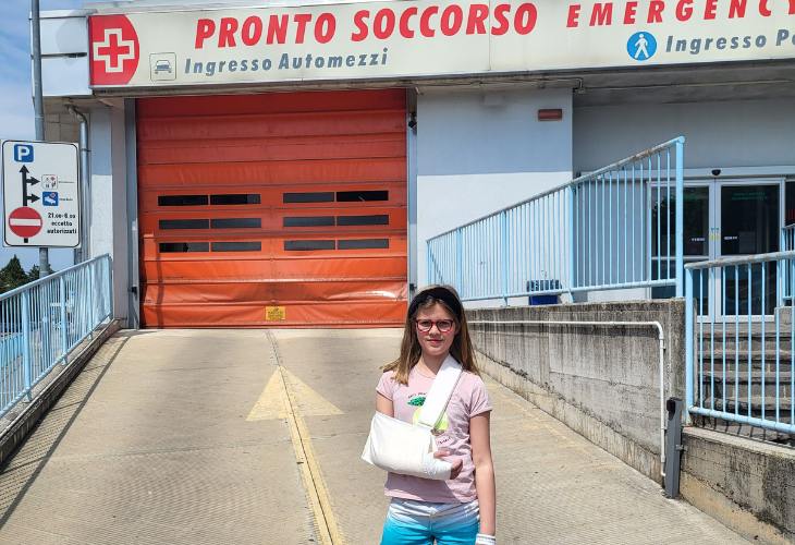 ziekenhuisbezoek italie pronto soccorso