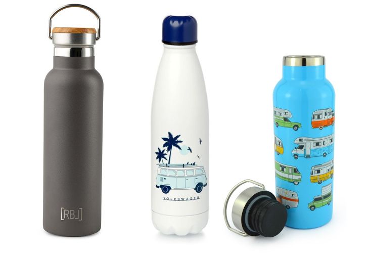 cadeau kamperen camping thermosfles 