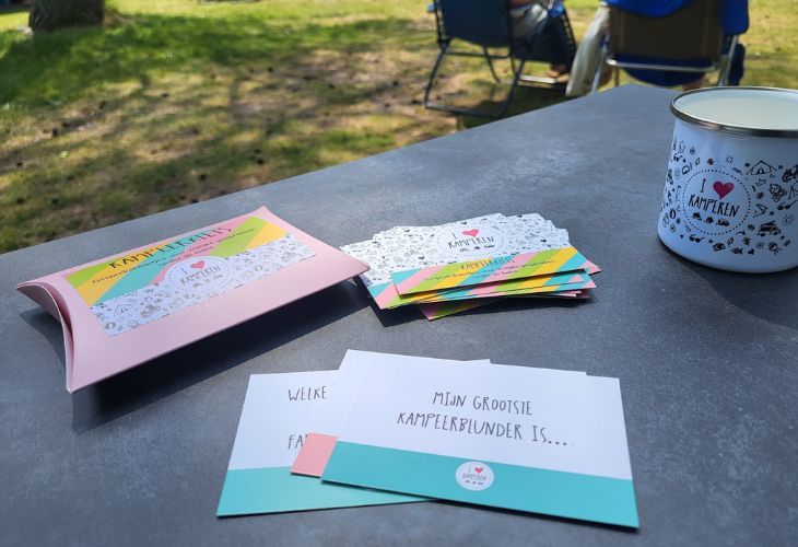 Kampeerklets spelletjes voor regenachtige dagen op de camping 