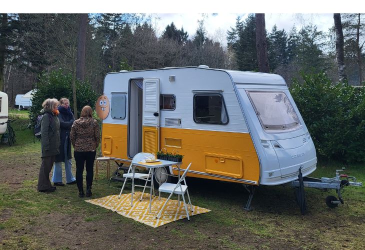 Jongeren caravan camper