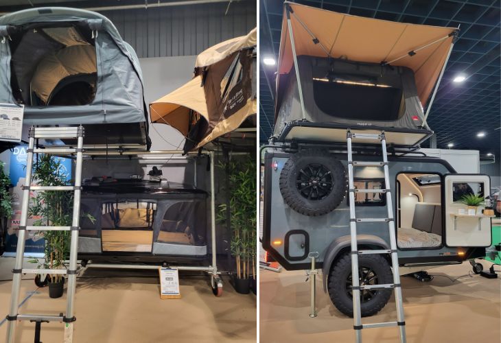 Daktenten Kampeer en caravan jaarbeurs