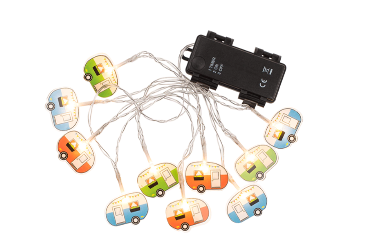 Caravan lampjes lichtslinger